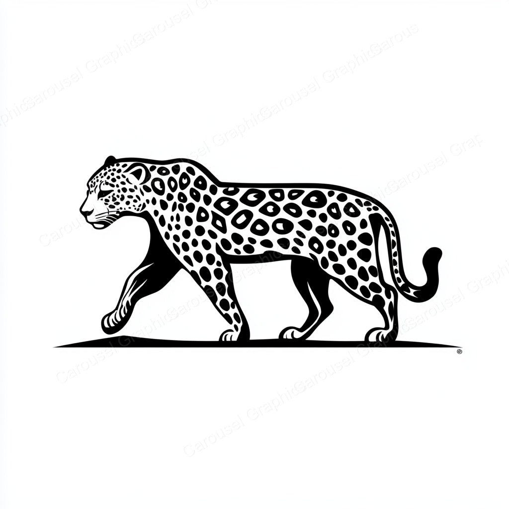 Leopard Vector Graphic preview
