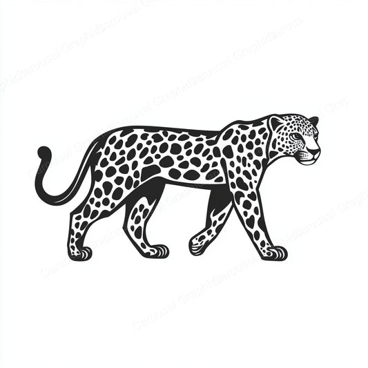 Leopard Vector Graphic preview