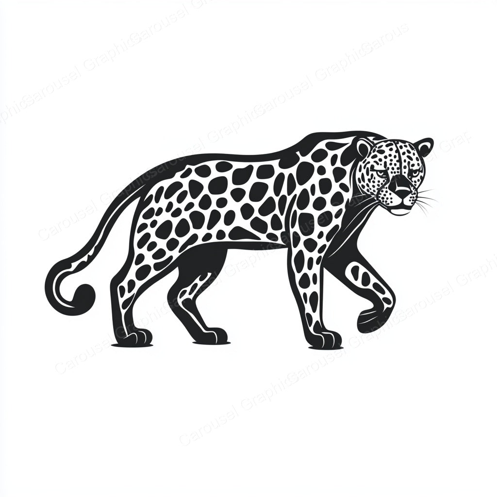 Leopard Vector Graphic preview