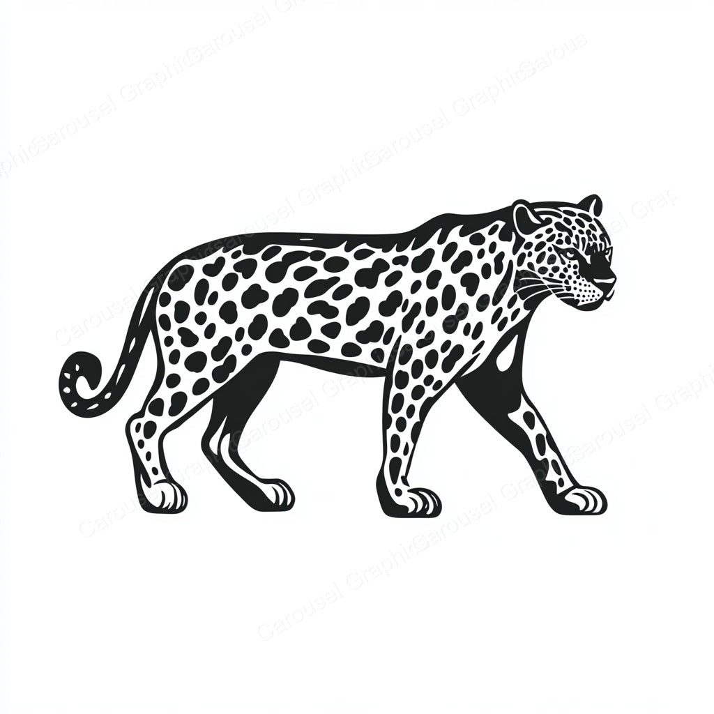 Leopard Vector Graphic preview