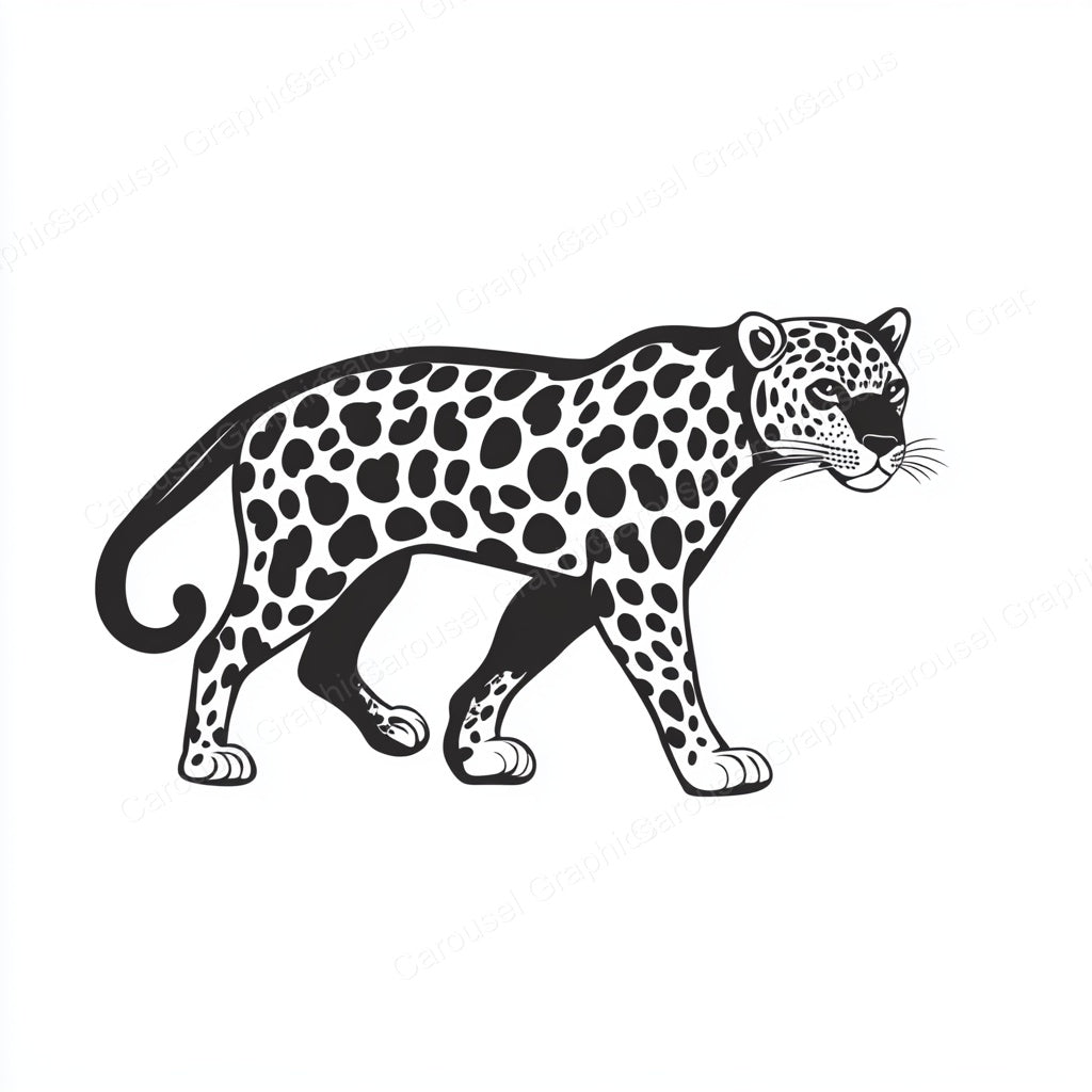 Leopard Vector Graphic preview
