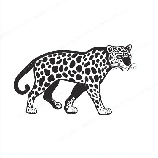 Leopard Vector Graphic preview