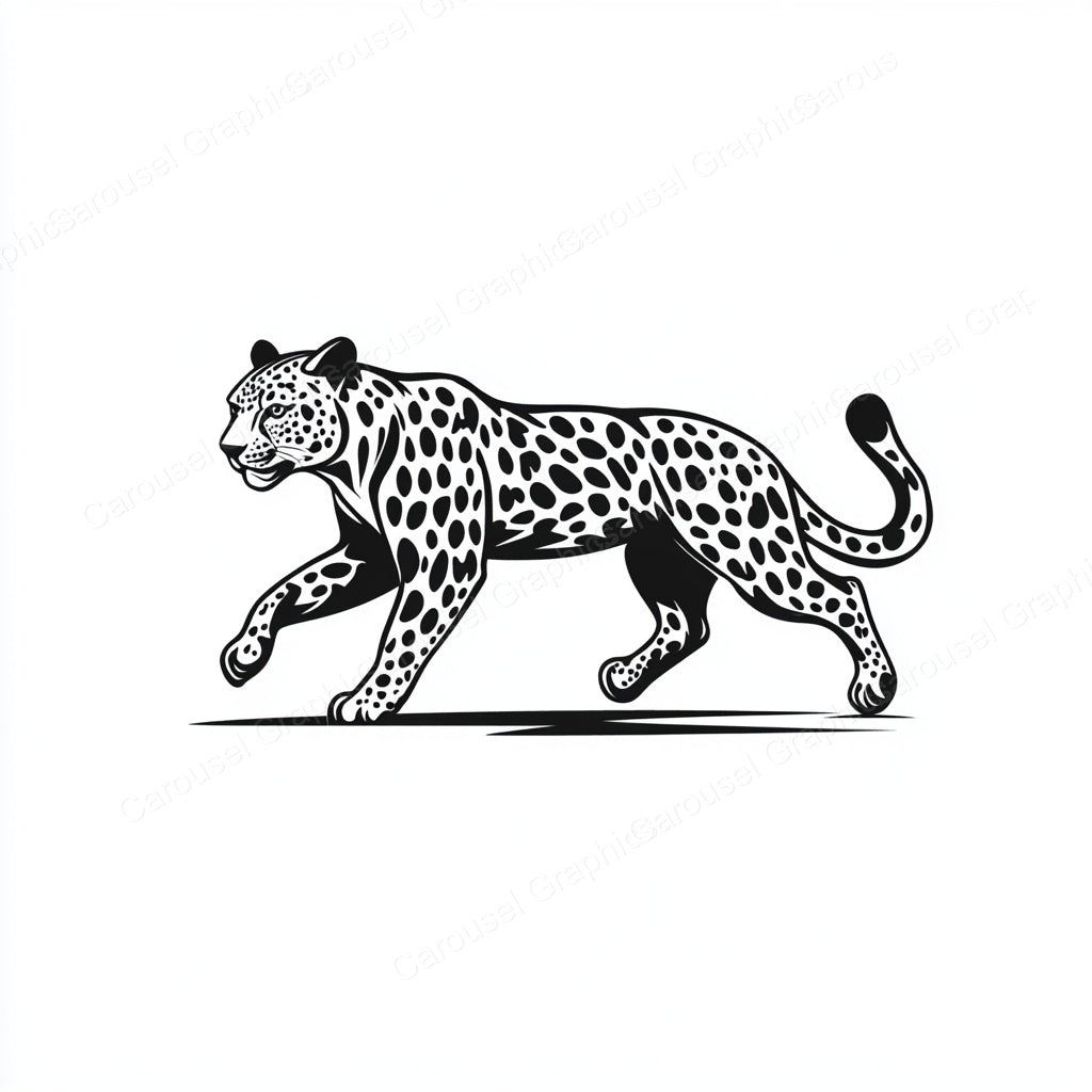 Leopard Vector Graphic preview