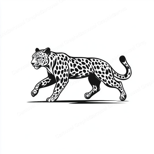 Leopard Vector Graphic preview