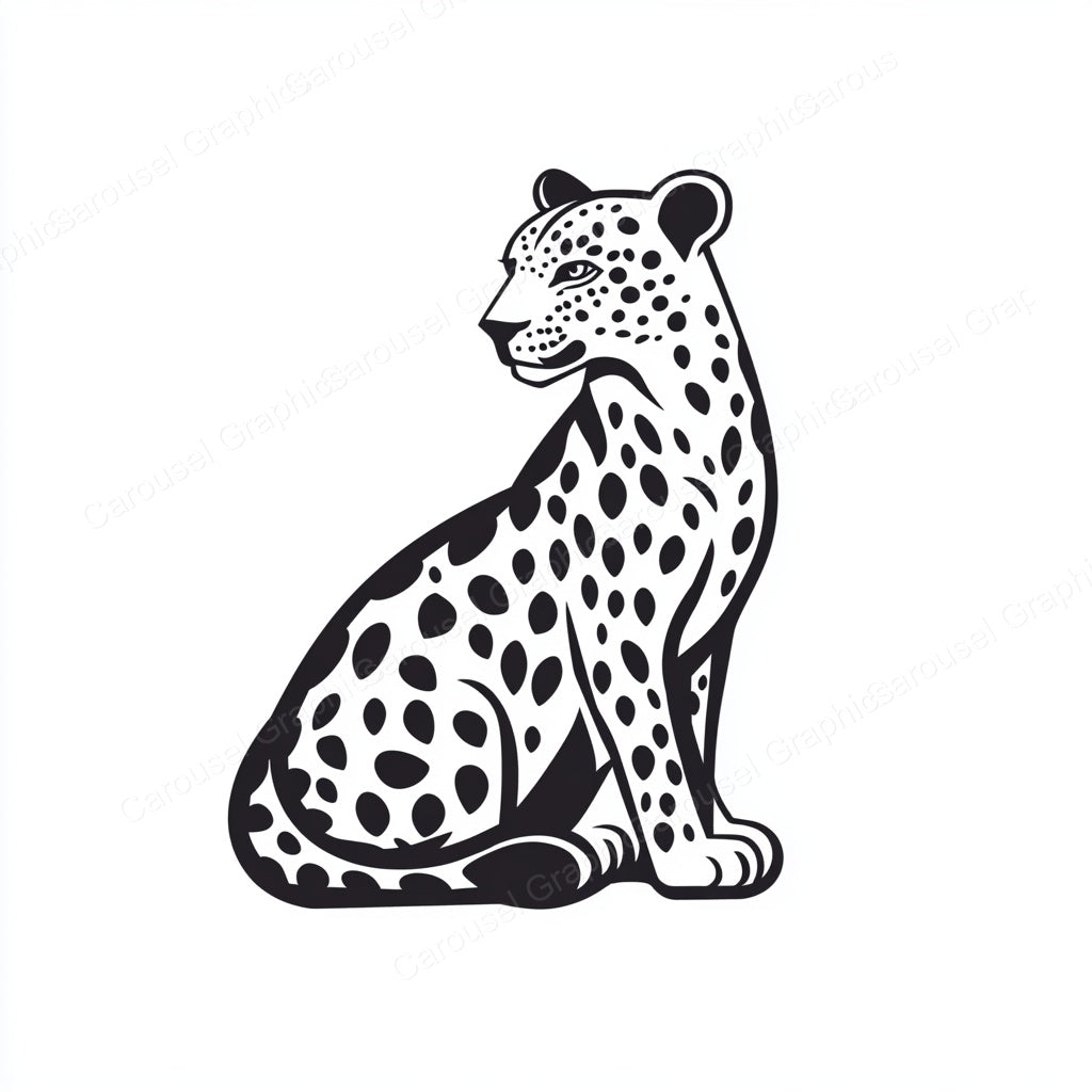 Leopard Vector Graphic preview