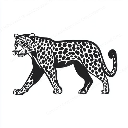 Leopard Vector Graphic preview