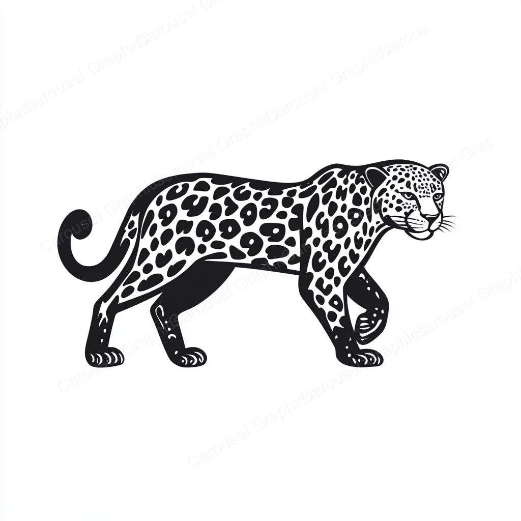 Leopard Vector Graphic preview