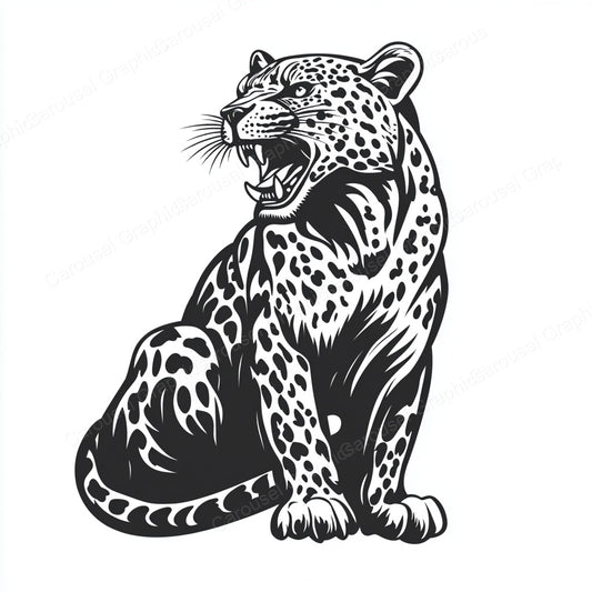 Leopard Vector Graphic preview