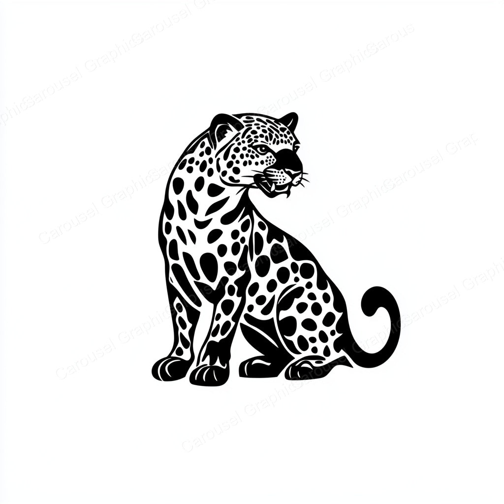 Leopard Vector Graphic preview