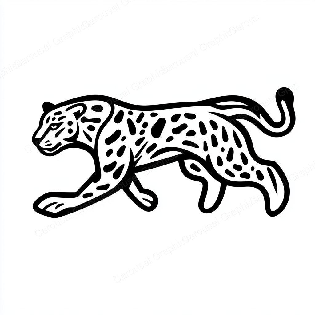 Leopard Vector Graphic preview