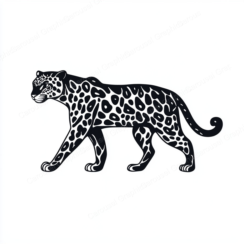 Leopard Vector Graphic preview