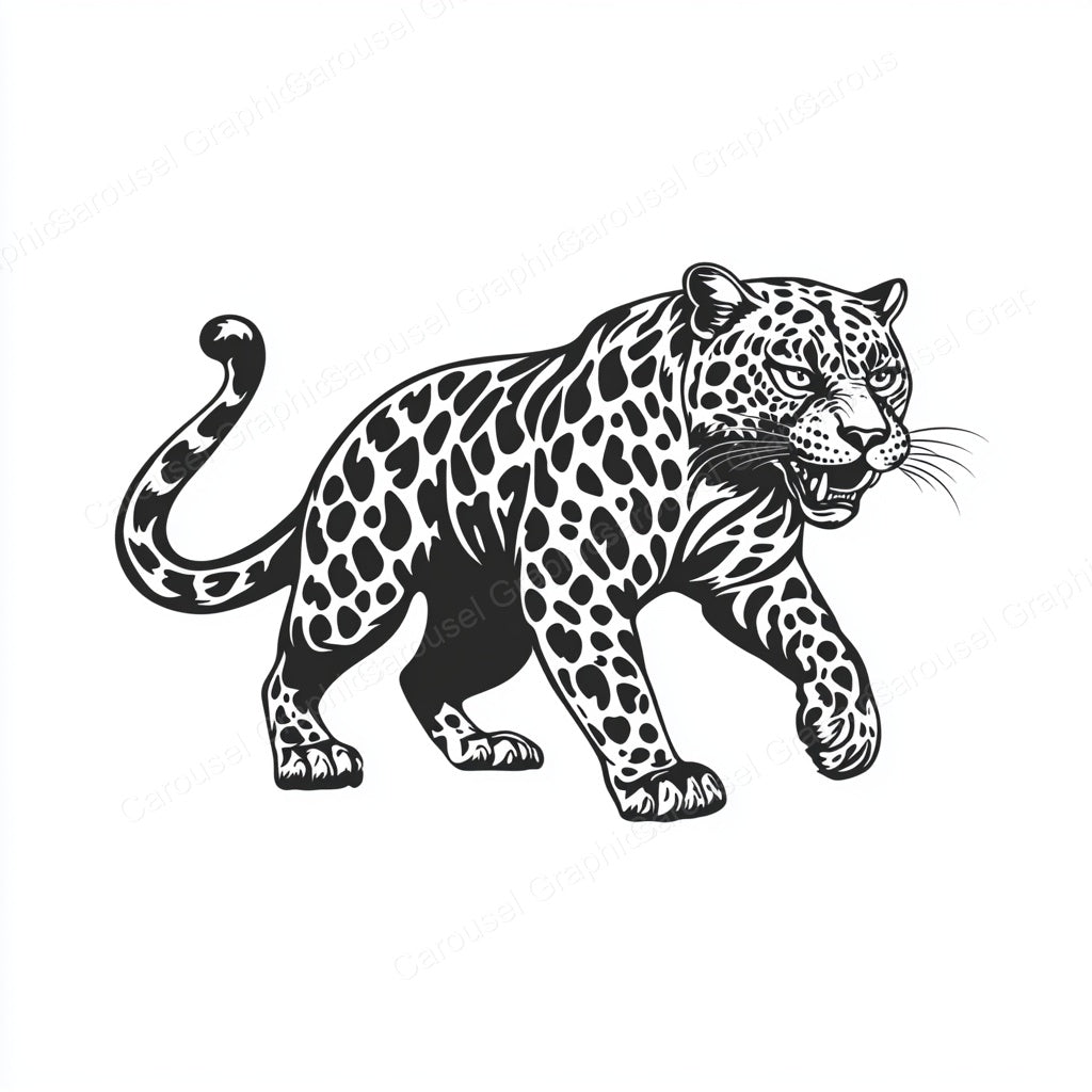 Leopard Vector Graphic preview