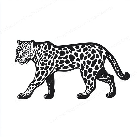 Leopard Vector Graphic preview