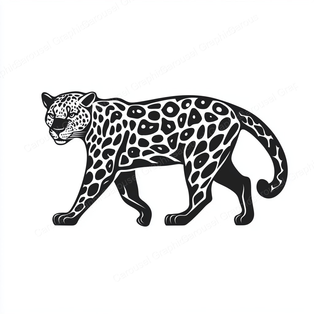 Leopard Vector Graphic preview