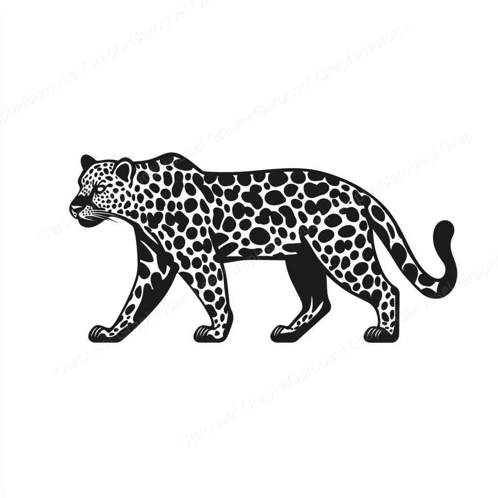 Leopard Vector Graphic preview