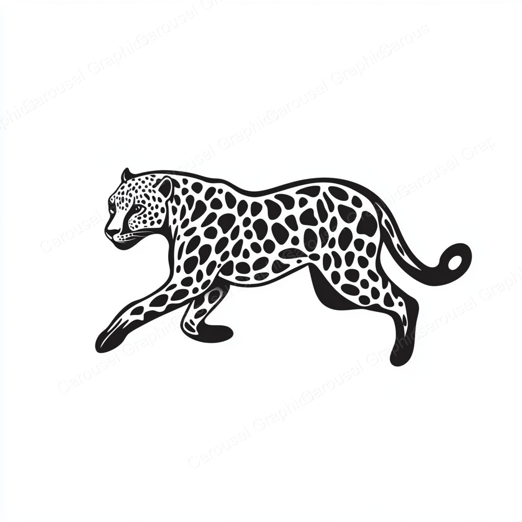 Leopard Vector Graphic preview