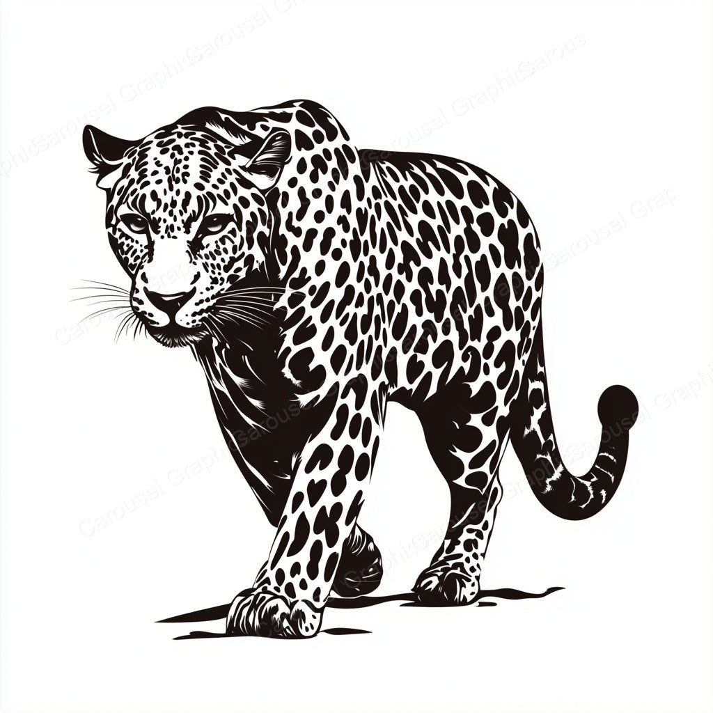 Leopard Vector Graphic preview