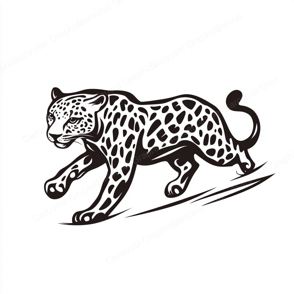 Leopard Vector Graphic preview