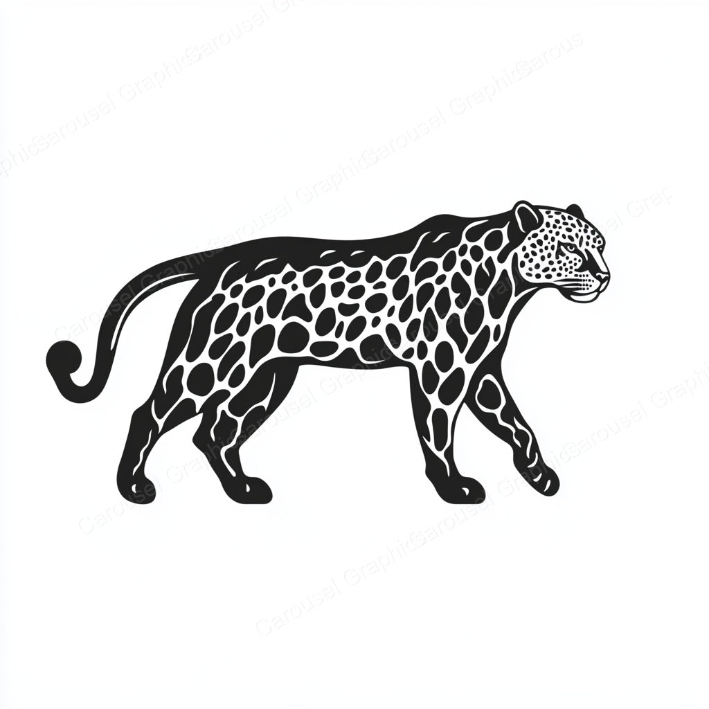 Leopard Vector Graphic preview