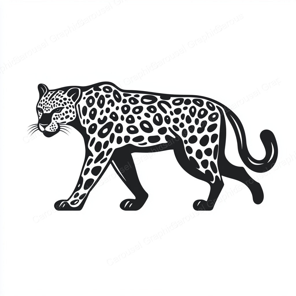 Leopard Vector Graphic preview