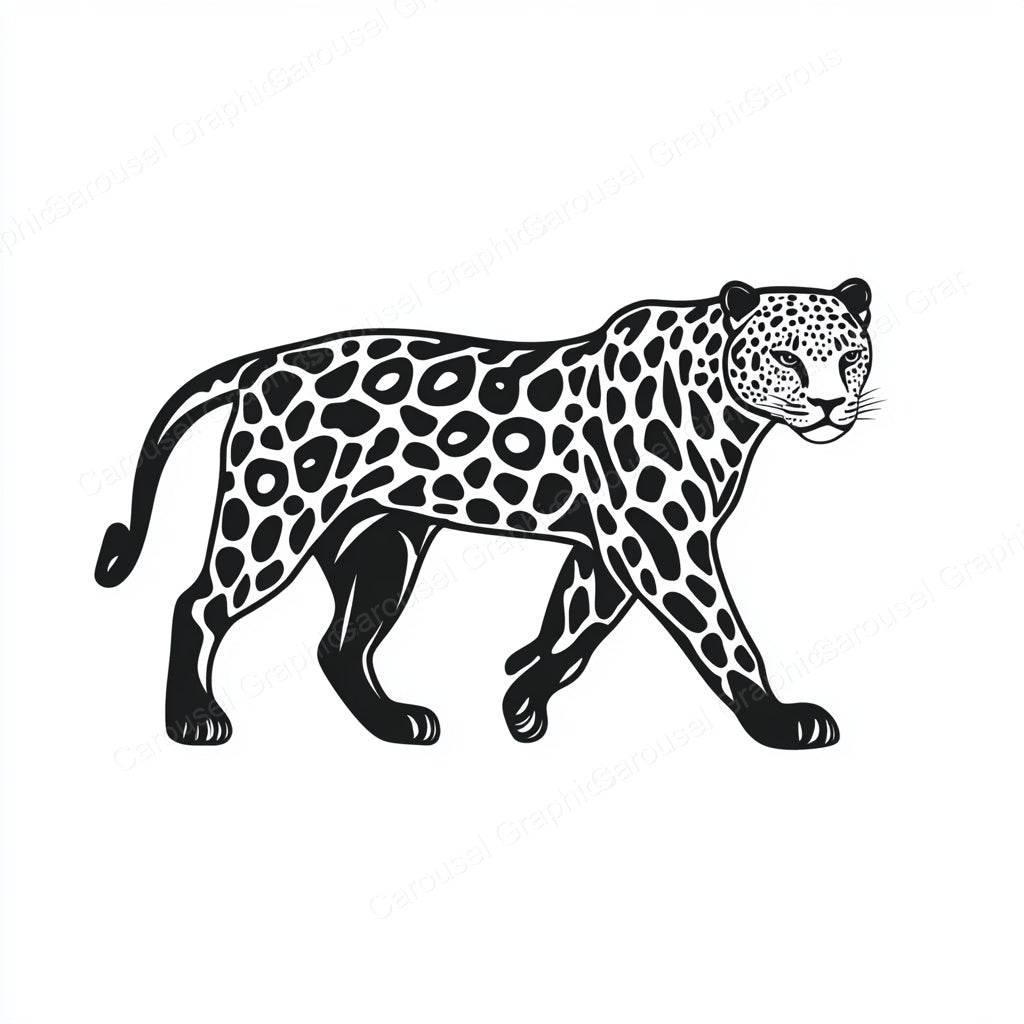 Leopard Vector Graphic preview