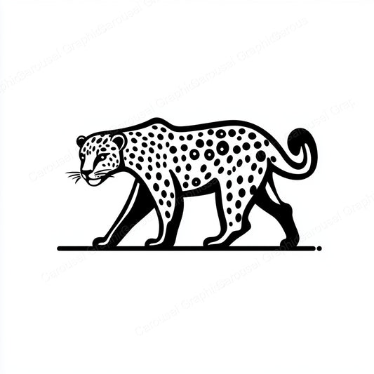 Leopard Vector Graphic preview