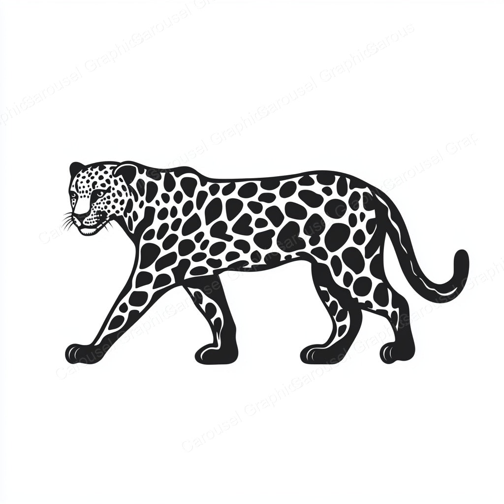 Leopard Vector Graphic preview