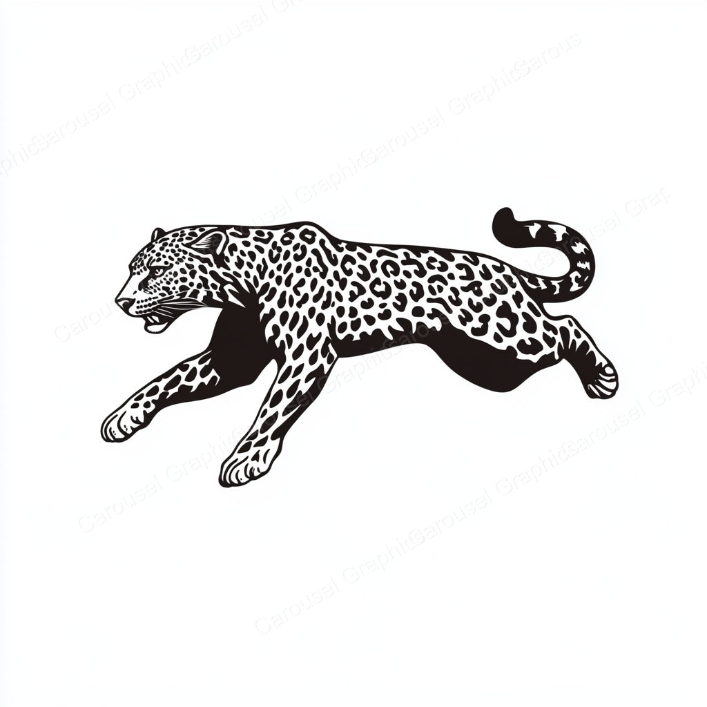 Leopard Vector Graphic preview