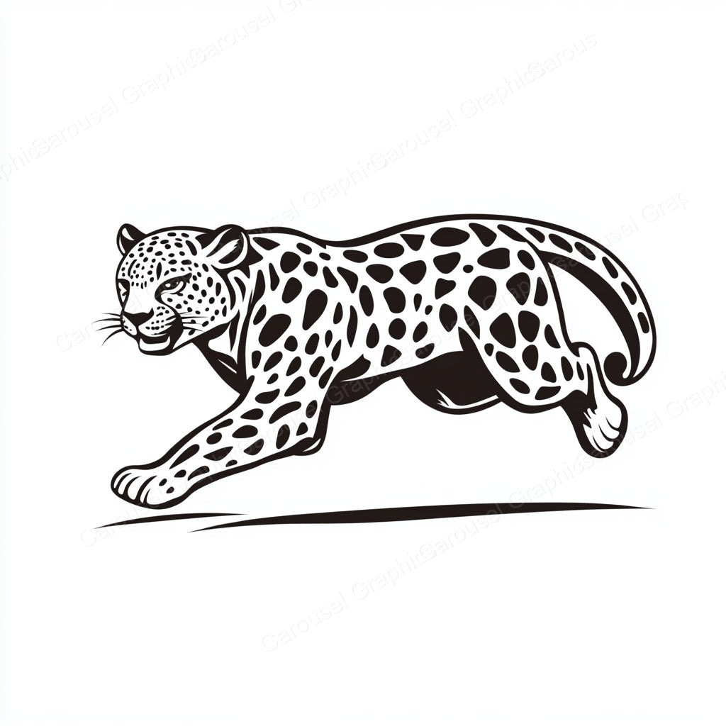 Leopard Vector Graphic preview