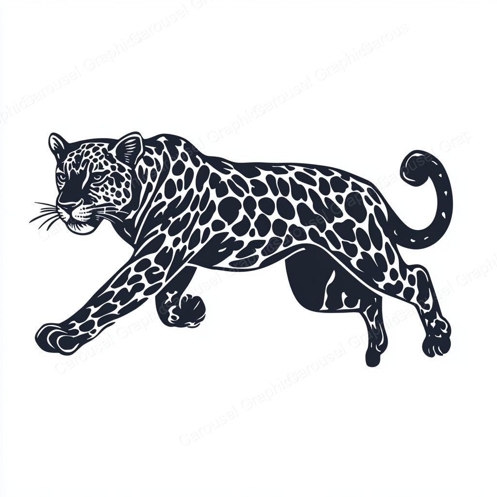 Leopard Vector Graphic preview