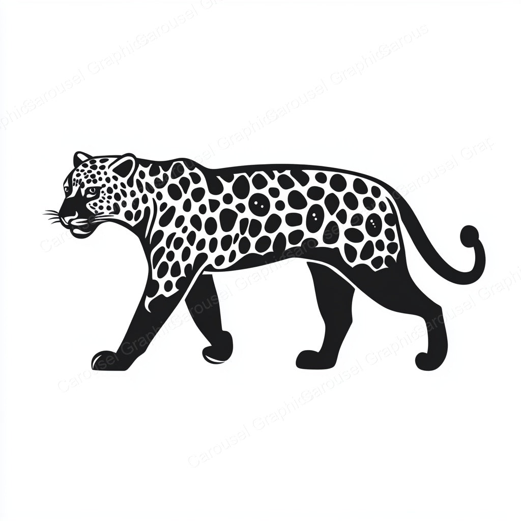 Leopard Vector Graphic preview