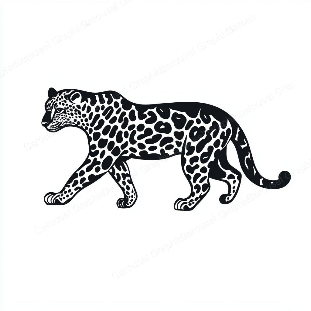 Leopard Vector Graphic preview
