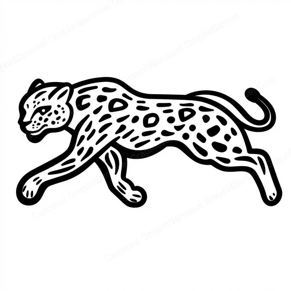 Leopard Vector Graphic preview