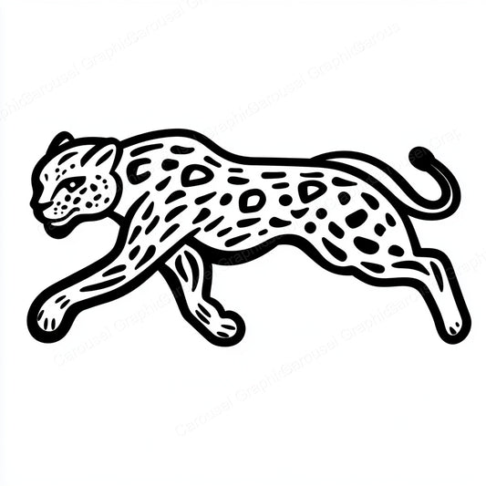 Leopard Vector Graphic preview