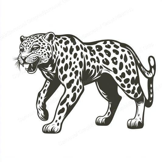 Leopard Vector Graphic preview