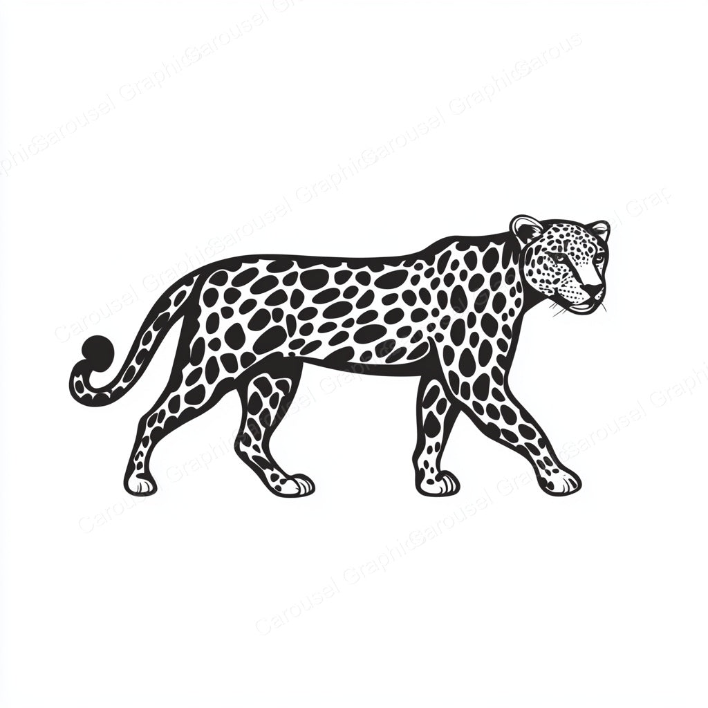 Leopard Vector Graphic preview
