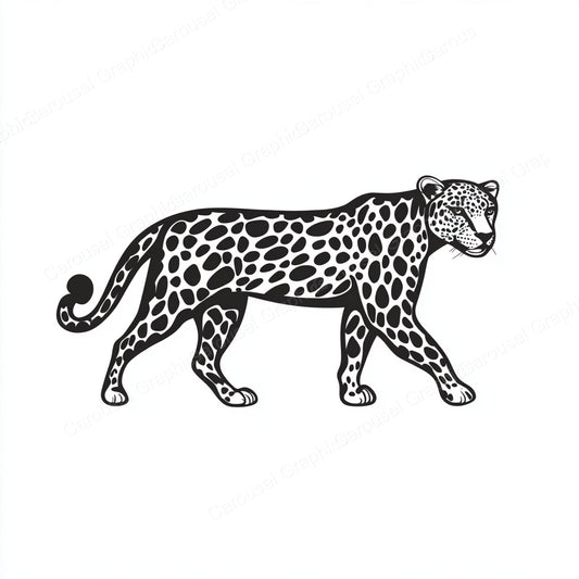 Leopard Vector Graphic preview