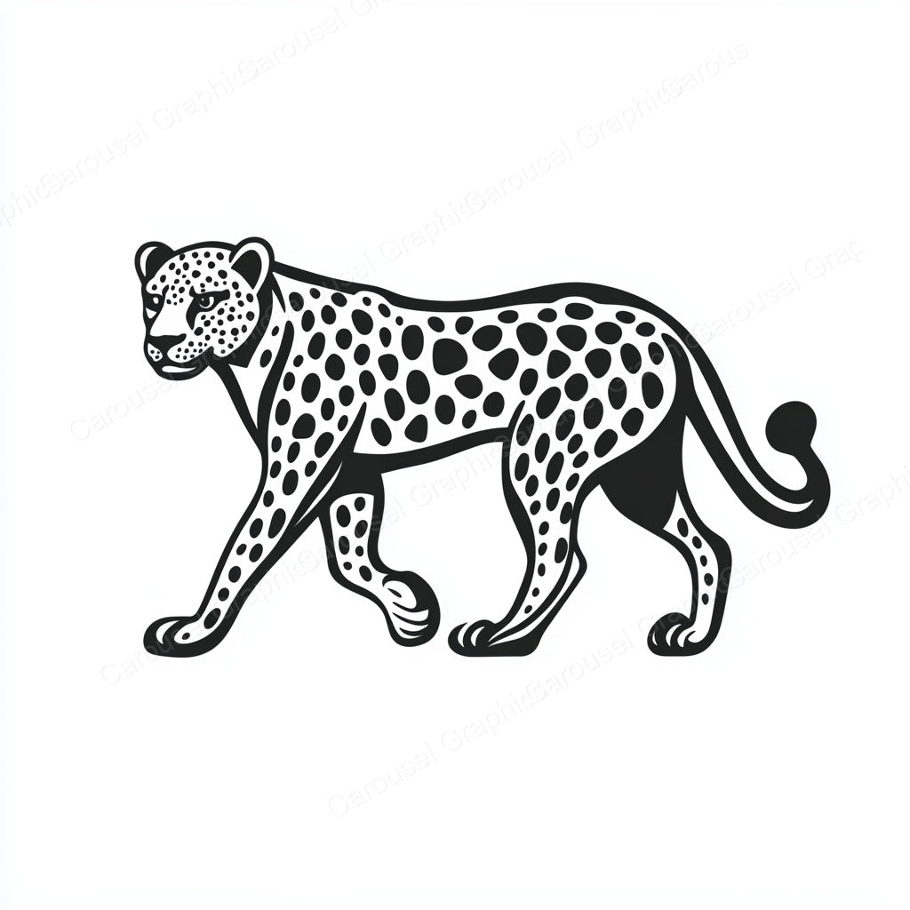 Leopard Vector Graphic preview