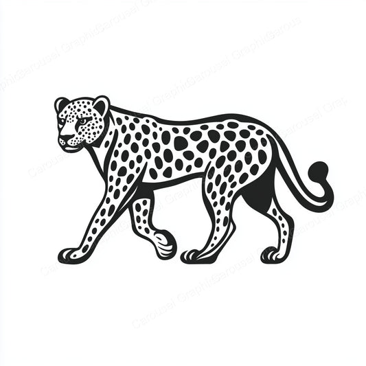 Leopard Vector Graphic preview