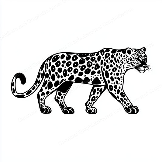 Leopard Vector Graphic preview