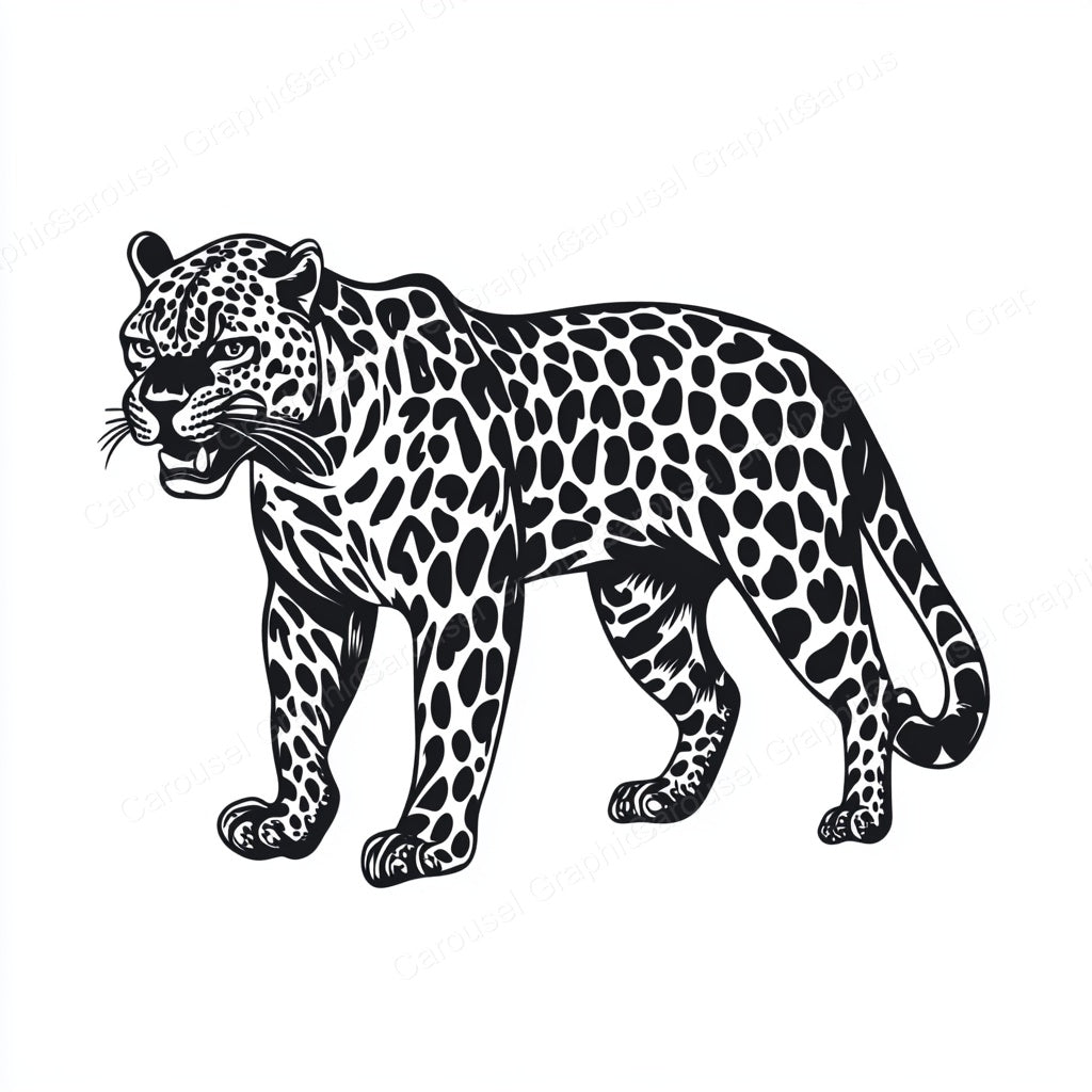 Leopard Vector Graphic preview