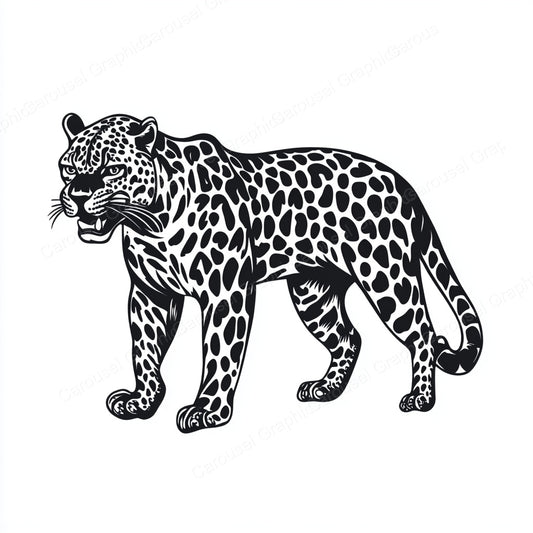 Leopard Vector Graphic preview
