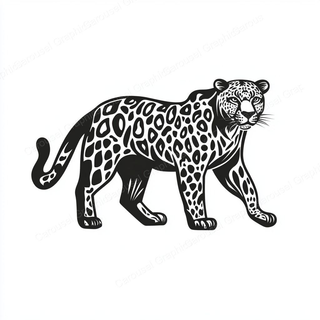 Leopard Vector Graphic preview