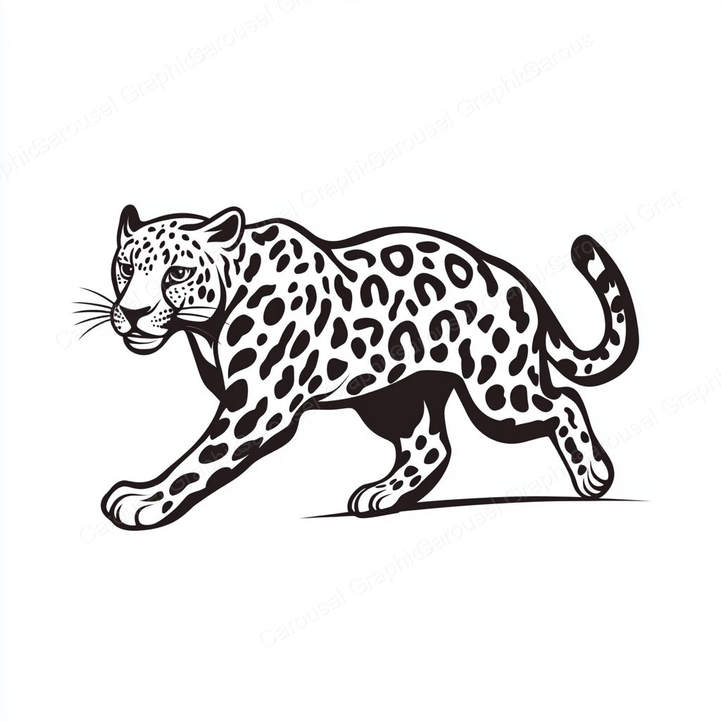Leopard Vector Graphic preview