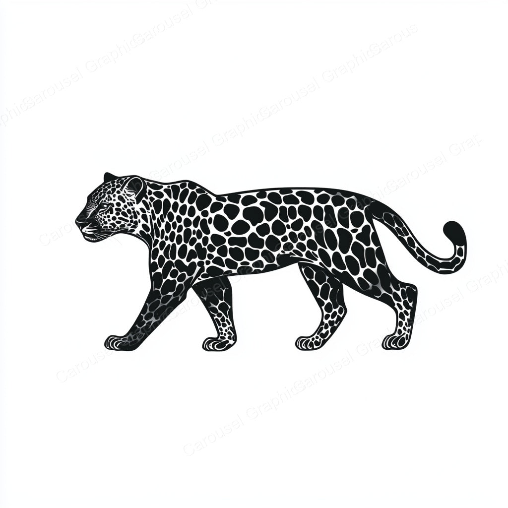 Leopard Vector Graphic preview