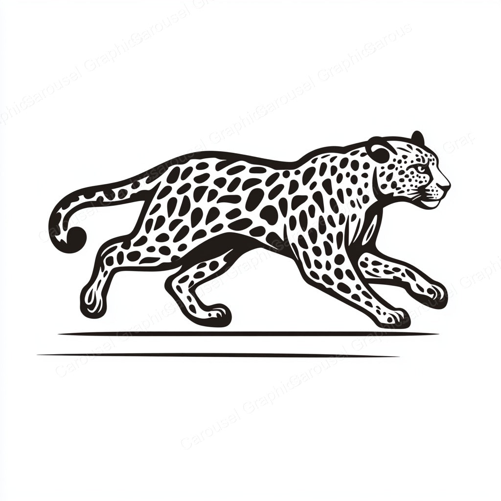 Leopard Vector Graphic preview