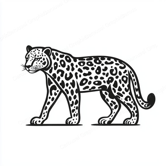 Leopard Vector Graphic preview