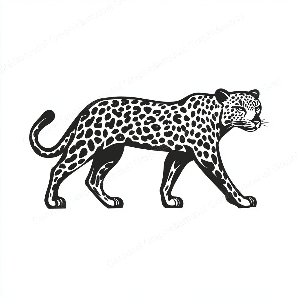 Leopard Vector Graphic preview