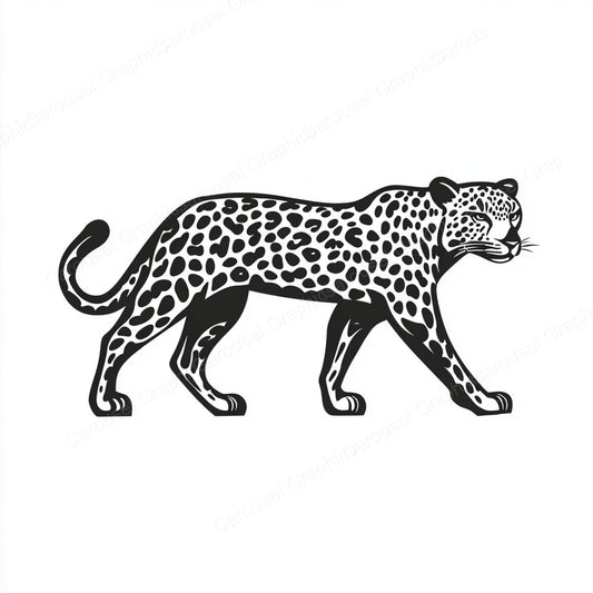 Leopard Vector Graphic preview