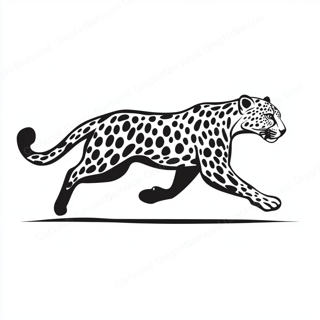 Leopard Vector Graphic preview